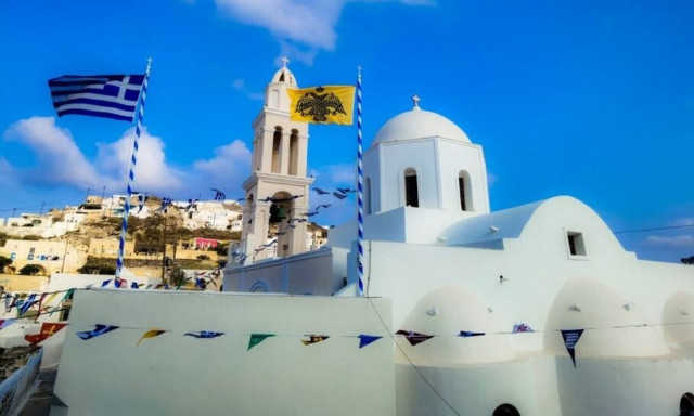 Σαντορίνη: Το Ακρωτήρι γιόρτασε την Αγία Θεοδοσία