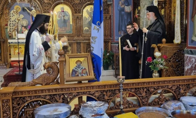 Την εικόνα του Αγίου Φανουρίου υποδέχθηκε η Νέα Κηφισιά
