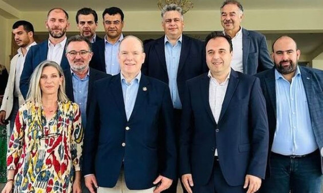 Στην Ελαφόνησο ο πρίγκιπας Αλβέρτος του Μονακό