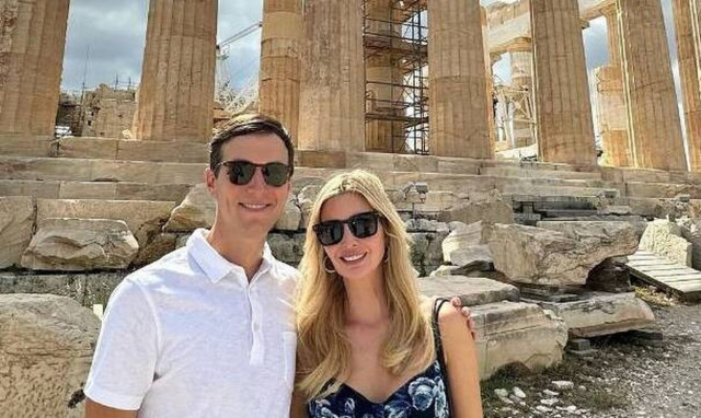 Η κόρη του Τραμπ υμνεί την Αθήνα - «'Ενιωσα δέος... η θέα μου έκοψε την ανάσα»