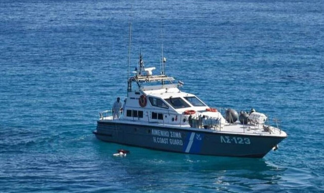 Search and rescue operation underway in the sea area of Crete