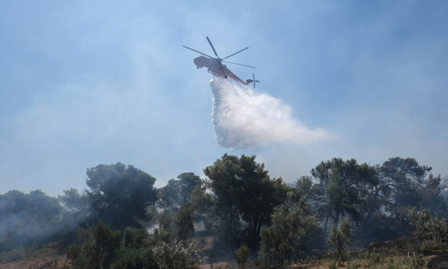 Φωτιά στον Ασπρόπυργο: Υπό έλεγχο τα μέτωπα - Ανοικτή η Αττική Οδός