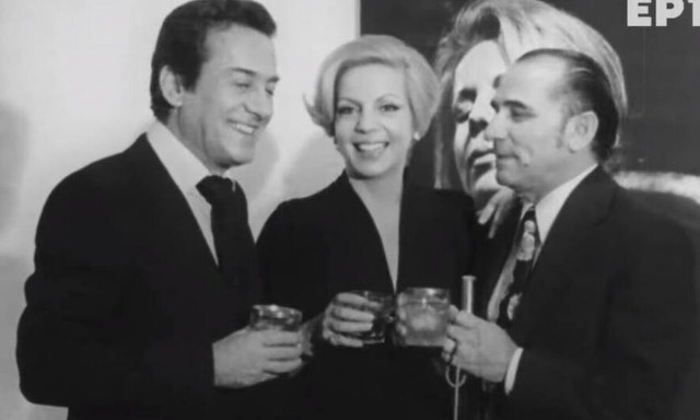 H Νόνικα Γαληνέα οικοδέσποινα στην πρώτη Πρωτοχρονιά της Μεταπολίτευσης στην ΕΡΤ (vid)