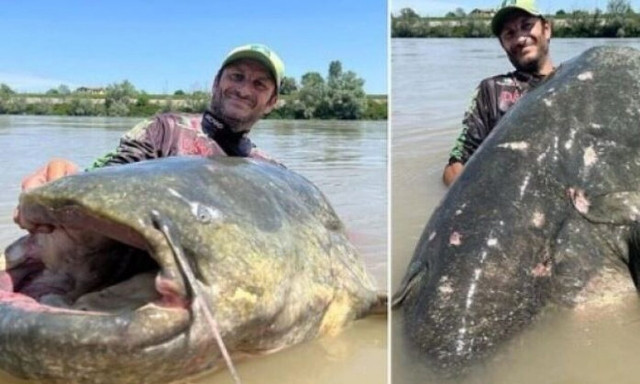 Ψαράς έσπασε παγκόσμιο ρεκόρ πιάνοντας ψάρι με μήκος 2 μέτρα και 85 εκατοστά: Πάλευε για 43 λεπτά
