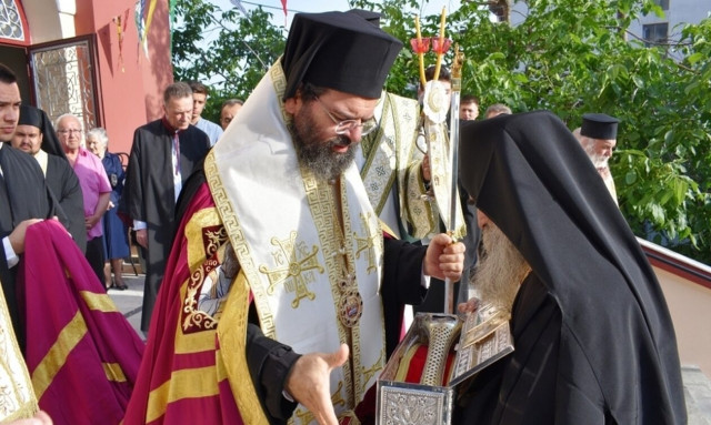 Η Κομοτηνή υποδέχθηκε λείψανα της Αγίας Αναστασίας της Ρωμαίας