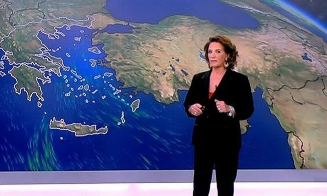 Χριστίνα Σούζη: Πώς εμφανίστηκε η μετεωρολόγος του ΣΚΑΪ στο δελτίο καιρού μετά το τροχαίο (vid)