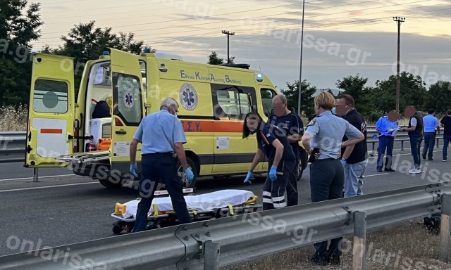 Τραγωδία στη Λάρισα: Νεκρή νεαρή κοπέλα σε τροχαίο με μηχανή – Σοβαρά τραυματίας ένας νεαρός άντρας