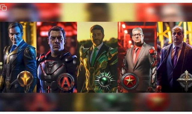 Τεχνητή Νοημοσύνη: Πώς θα έμοιαζαν οι αρχηγοί των κομμάτων αν είχαν υπερδυνάμεις; (pics-vid)