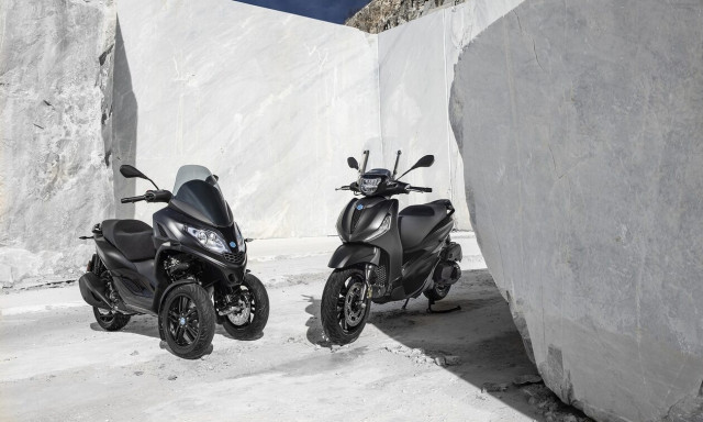 Νέα Piaggio Beverly και Piaggio Mp3 Deep Black