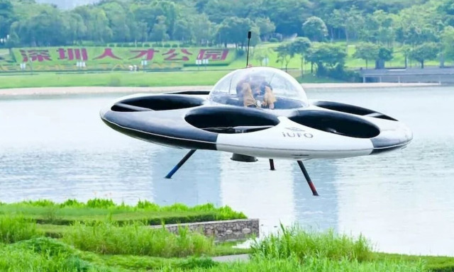 Απίστευτο! Η ανθρωπότητα κατασκεύασε τον πρώτο της ιπτάμενο δίσκο - Δείτε τον να πετάει (pics-vid)