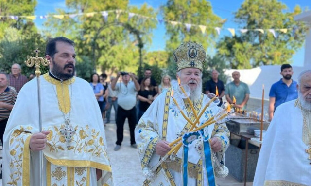 Η εορτή του Αγίου Ονουφρίου στο Ακρωτήρι Χανίων