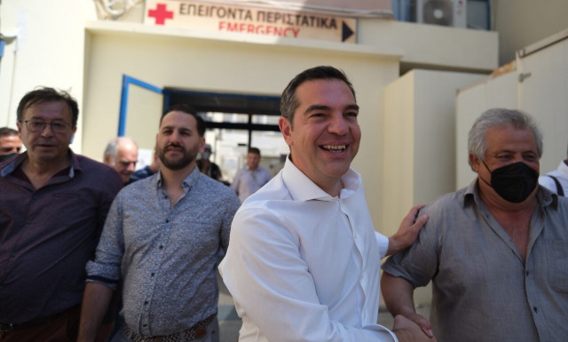 Αλέξης Τσίπρας: Προτεραιότητα η στήριξη του ΕΣΥ - Κλείσιμο δομών το σχέδιο Μητσοτάκη