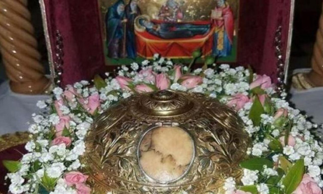 Η Τιμία Κάρα του Οσίου Δαυίδ του εν Ευβοία στην Φιλιππιάδα