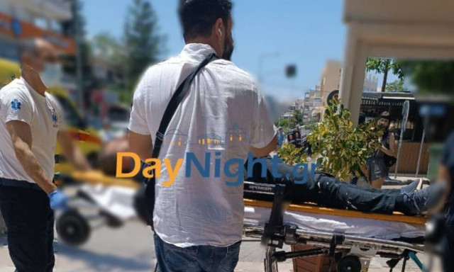 Άνδρας κατέρρευσε μέσα σε καφετέρια