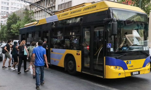 Τρόλεϊ: Στάση εργασίας σήμερα από τις 12:00 έως τις 16:00