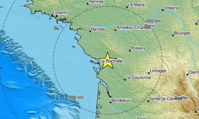 Ισχυρός σεισμός 4,9 Ρίχτερ στην δυτική Γαλλία