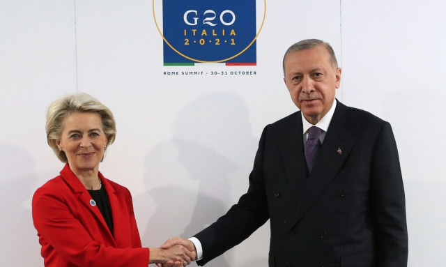 Επικοινωνία της Ούρσουλα φον ντερ Λάιεν με τον Ρετζέπ Ταγίπ Ερντογάν