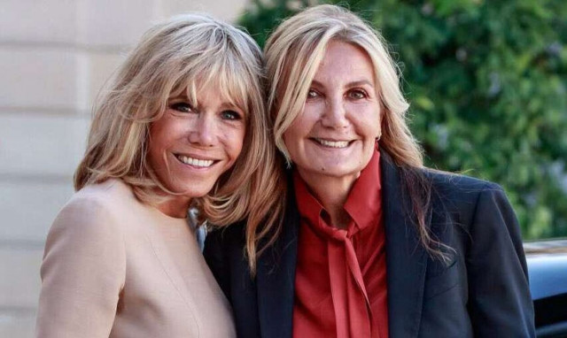 Με την Μπριζίτ Μακρόν συναντήθηκε στο Παρίσι η Μαρέβα Γκραμπόφσκι