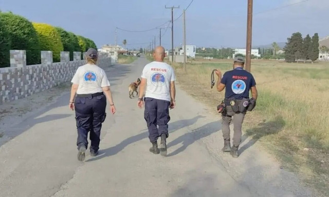 Κλιμάκιο της ΕΟΔ Τρικάλων στις έρευνες για την αγνοούμενη στην Κω