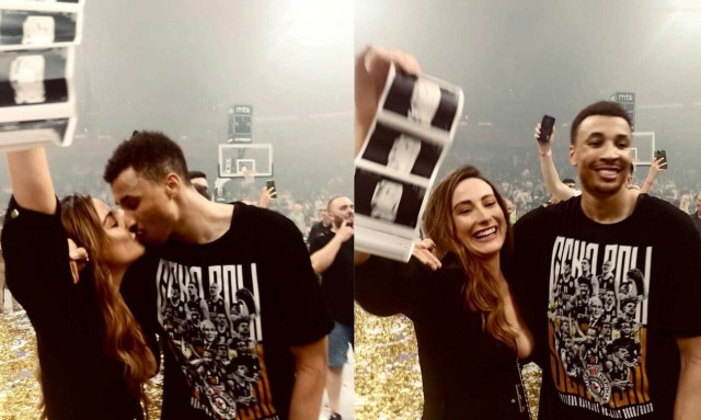 Θα γίνει πατέρας ο Έξουμ, το έμαθε στο παρκέ!