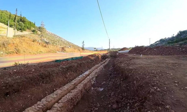 Ηράκλειο: Το ρωμαϊκό υδραγωγείο που «αποκάλυψε» η διάνοιξη