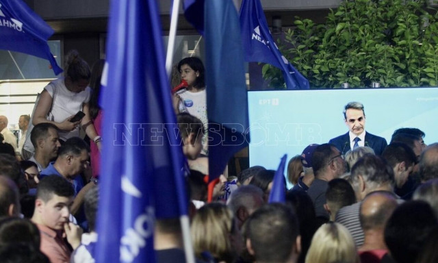 Mitsotakis after majority of vote count: Rolling up our sleeves to implement reforms faster