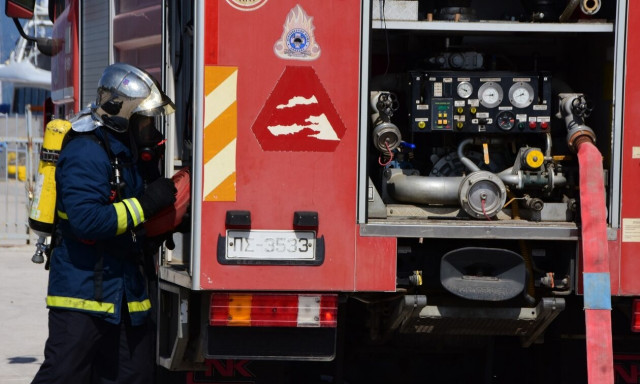Φωτιά τώρα στο Κοκκινοχώρι Καβάλας