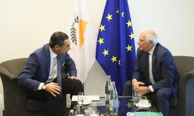 Μπορέλ – Κόμπος: Στήριξη της ΕΕ στο Κυπριακό