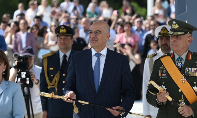 Παρουσία Νίκου Δένδια η τελετή ορκωμοσίας νέων ανθυποσμηναγών στη Σχολή Ικάρων