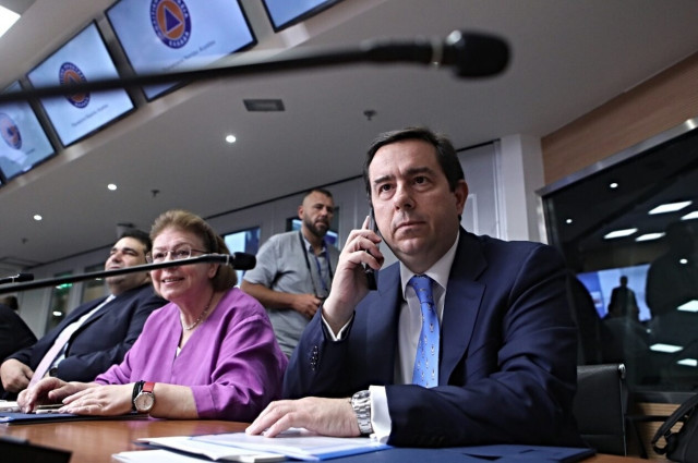 Μηταράκης για αντιπυρική περίοδο: «Προτεραιότητα όλων μας είναι η ασφάλεια των πολιτών»