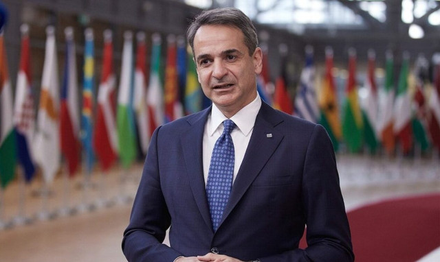 PM Mitsotakis meets with MEP Meimarakis in Brussels