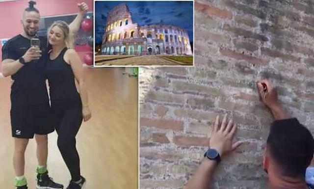 Ιταλία: Ζητάει συγνώμη ο τουρίστας που βανδάλισε το Κολοσσαίο - Κινδυνεύει με 5 χρόνια φυλάκισης