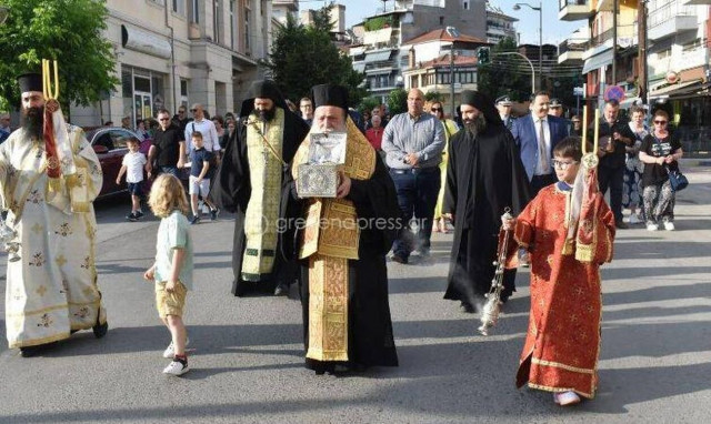 Τα Γρεβενά υποδέχτηκαν την Τιμία Κάρα του Οσίου Νικάνορος του Θαυματουργού