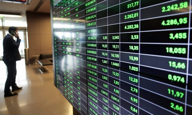 Greek stocks end at new 9-year highs