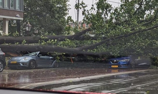 Ολλανδία: Προβλήματα στις εναέριες και τις σιδηροδρομικές μεταφορές από τους ισχυρούς ανέμους