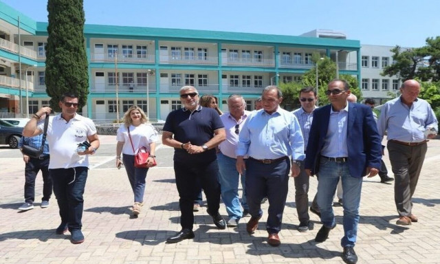 Επίσκεψη Περιφερειάρχη Αττικής Γιώργου Πατούλη στον Δήμο Βύρωνα