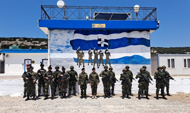 Επίσκεψη του αρχηγού ΓΕΣ στην περιοχή ευθύνης της 80 Ανώτερης Διοίκησης Ταγμάτων Εθνοφυλακής