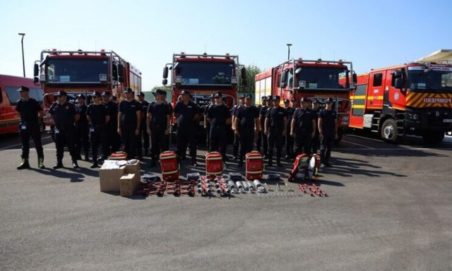 Στην Ελλάδα οι πρώτοι Ρουμάνοι πυροσβέστες - Βούλγαροι και Γερμανοί βρίσκονται ήδη στα δάση μας