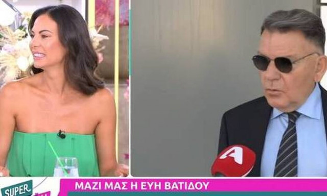 Εύη Βατίδου για Αλέξη Κούγια: «Δεν έχουμε καλές σχέσεις αλλά τον ευχαριστώ»
