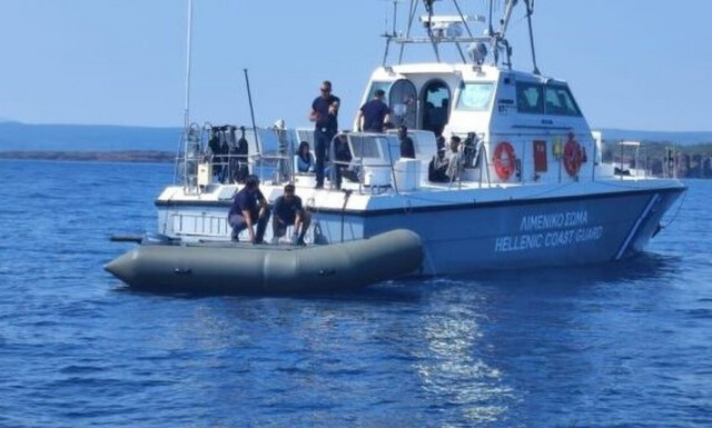 Μυτιλήνη: Διάσωση αλλοδαπών στα ανοιχτά της Μήθυμνας