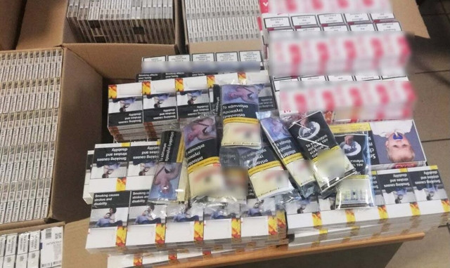 Θεσσαλονίκη: Κατασχέθηκαν περίπου 6.000 λαθραία καπνικά προϊόντα - Τέσσερις συλλήψεις