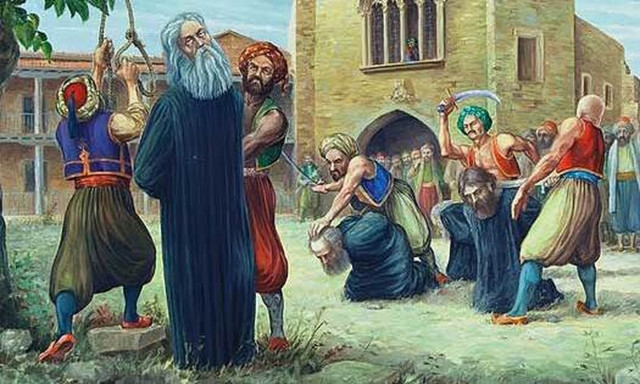 Σαν σήμερα το 1821: Απαγχονισμός του Αρχιεπισκόπου Κύπρου Κυπριανού