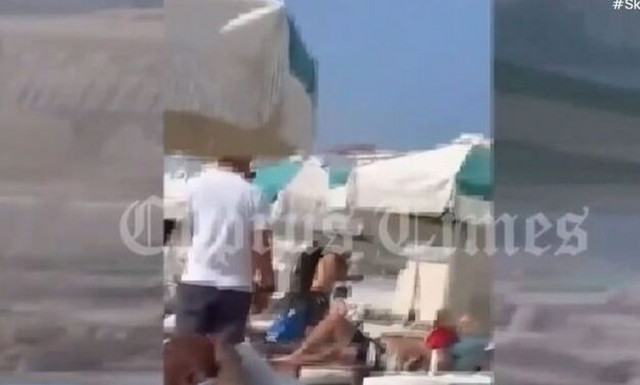 Κύπρος: Καρέ - καρέ η απόπειρα απαγωγής άντρα σε beach bar στην Αγία Νάπα από κουκουλοφόρους