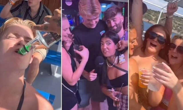 Σε βρετανική επαρχία έχουν μετατραπεί τα Μάλια: Το ξέφρενο πάρτυ των Άγγλων στο TikTok