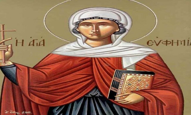 Εορτή Αγίας Ευφημίας στη Νέα Χαλκηδόνα