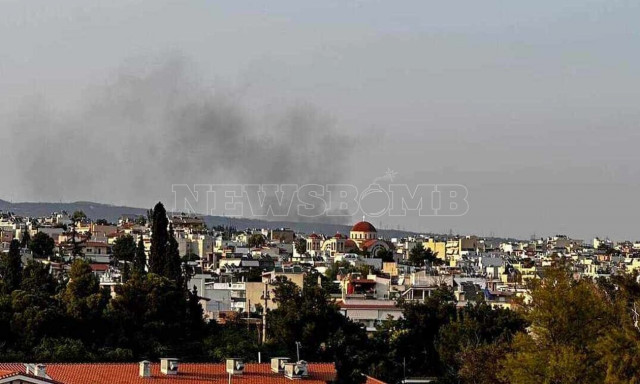 Φωτιά τώρα στον δήμο Αχαρνών