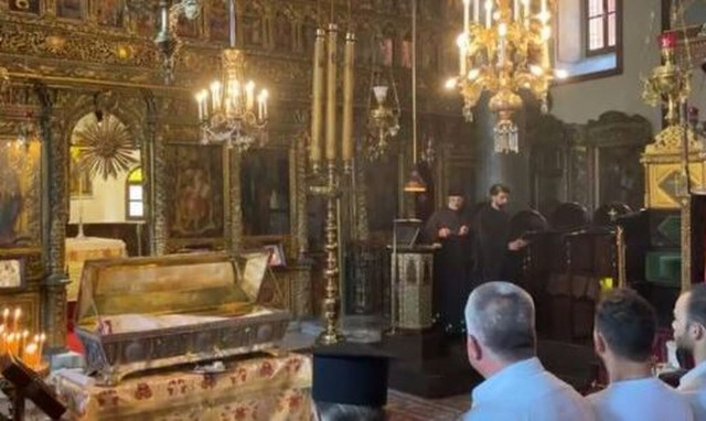 Η εορτή της Αγίας Ευφημίας στον Πατριαρχικό Ναό στο Φανάρι