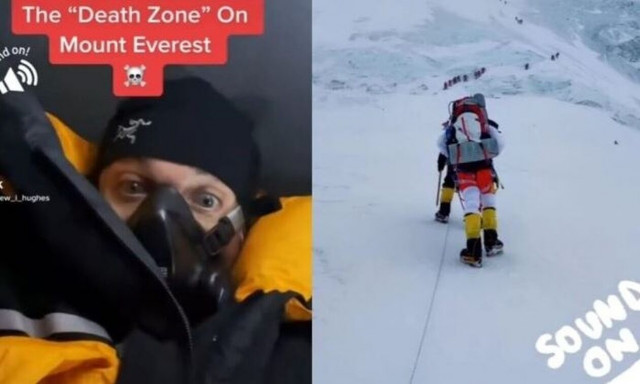 Ορειβάτης αποκαλύπτει πως είναι μια νύχτα στη «ζώνη θανάτου» του Έβερεστ