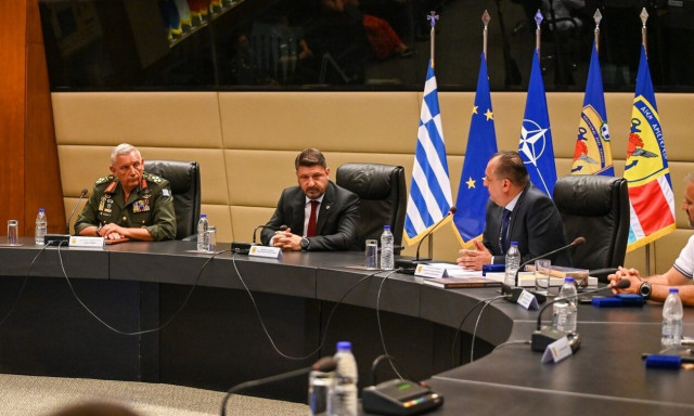 Συνάντηση Χαρδαλιά - Φλώρου με αντιπροσωπεία της Κρητικής Ομοσπονδίας Αυστραλίας και Νέας Ζηλανδίας