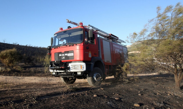 Φωτιά στου Αγίους Θεοδώρους: Υπό έλεγχο μετά από ισχυρή κινητοποίηση της Πυροσβεστικής